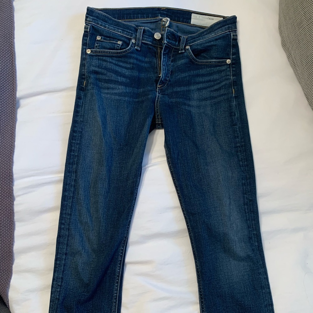 Rag & Bone high rise skinny jeans